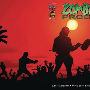 ZOMBIE PROOF: ZOMBIE ZOO #1001: #1 Vincent Spencer wraparound cover