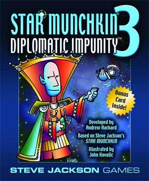 MUNCHKIN CARD GAME #31: Star Munchkin 3: Diplomatic Impunity