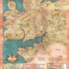 DERYNI: MAP OF THE ELEVEN KINGDOMS POSTER
