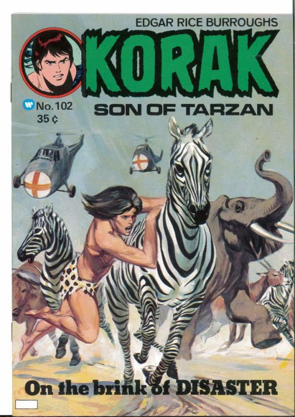 KORAK SON OF TARZAN (UK) #102