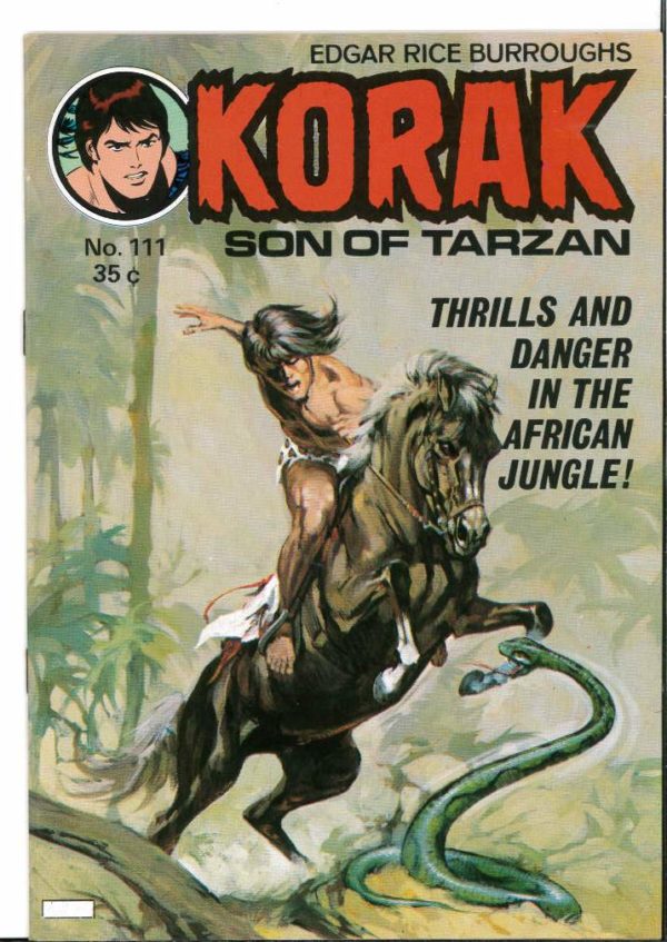 KORAK SON OF TARZAN (UK) #111