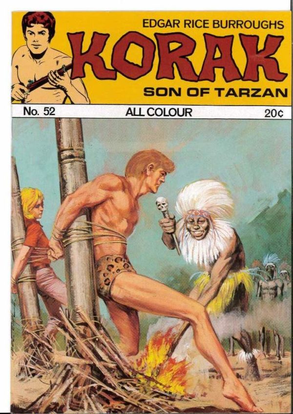 KORAK SON OF TARZAN (UK) #52: NM