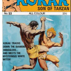 KORAK SON OF TARZAN (UK) #53: NM