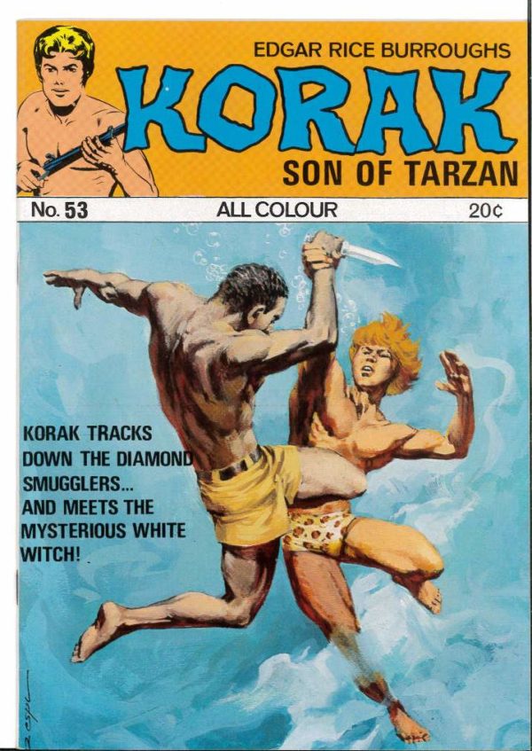 KORAK SON OF TARZAN (UK) #53: NM