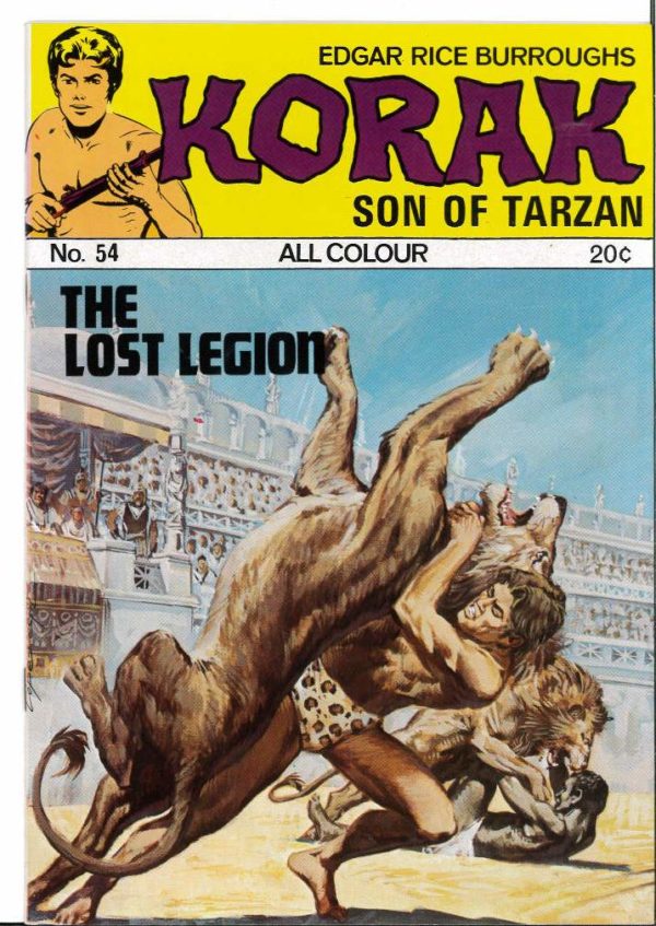 KORAK SON OF TARZAN (UK) #54: NM