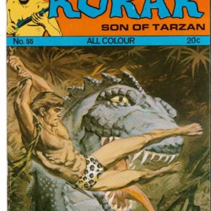 KORAK SON OF TARZAN (UK) #55: NM