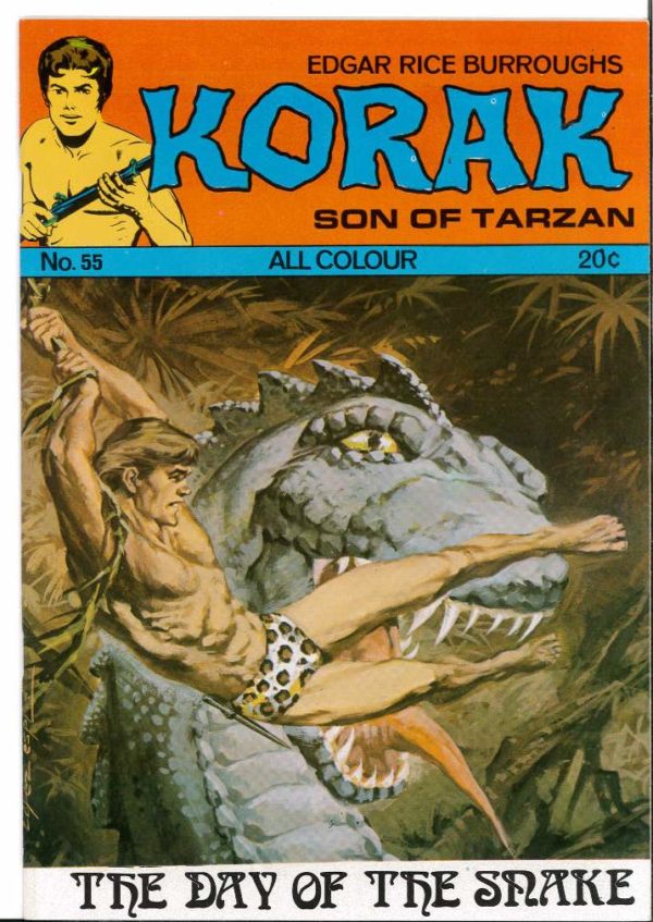 KORAK SON OF TARZAN (UK) #55: NM