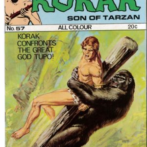 KORAK SON OF TARZAN (UK) #57: NM
