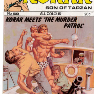 KORAK SON OF TARZAN (UK) #59: NM