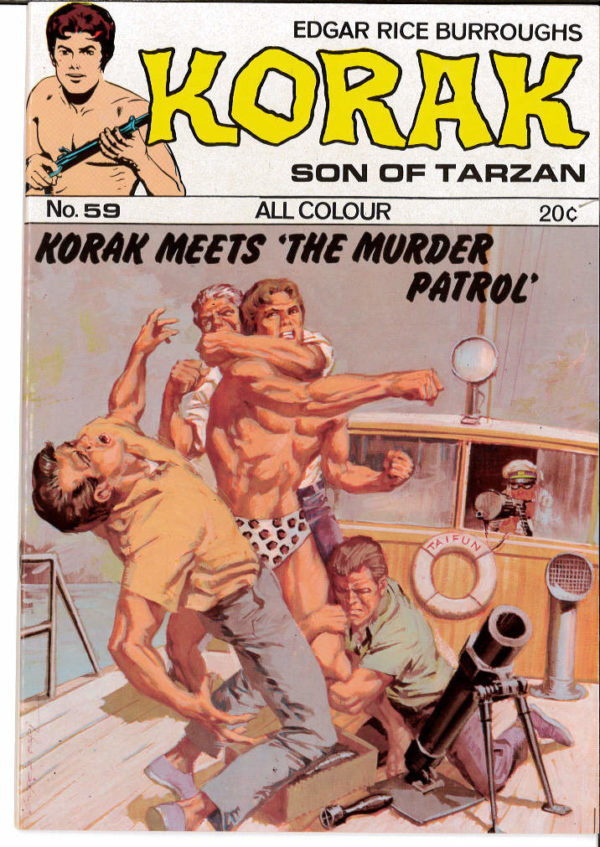 KORAK SON OF TARZAN (UK) #59: NM