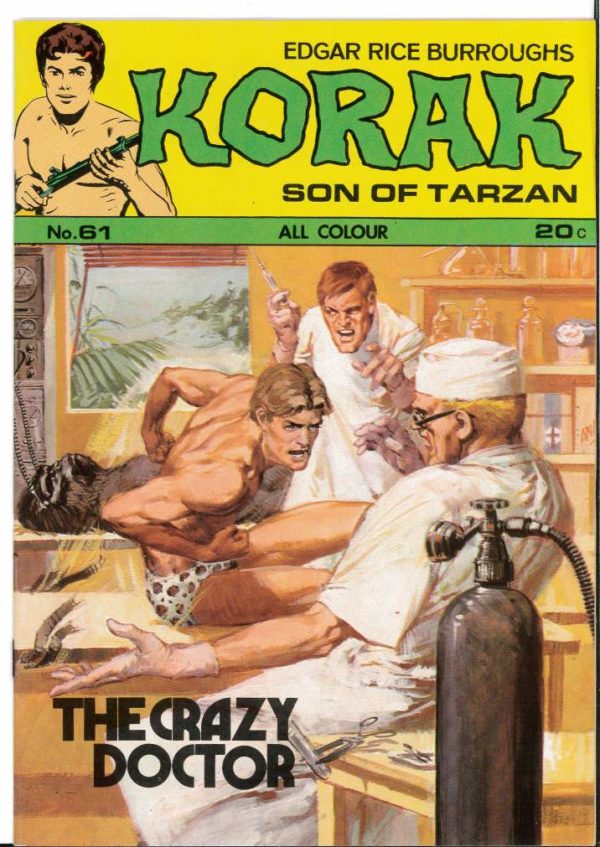 KORAK SON OF TARZAN (UK) #61: NM