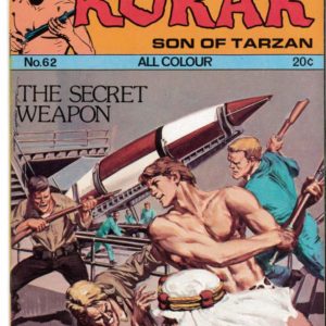 KORAK SON OF TARZAN (UK) #62: NM