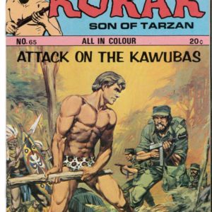 KORAK SON OF TARZAN (UK) #65: NM
