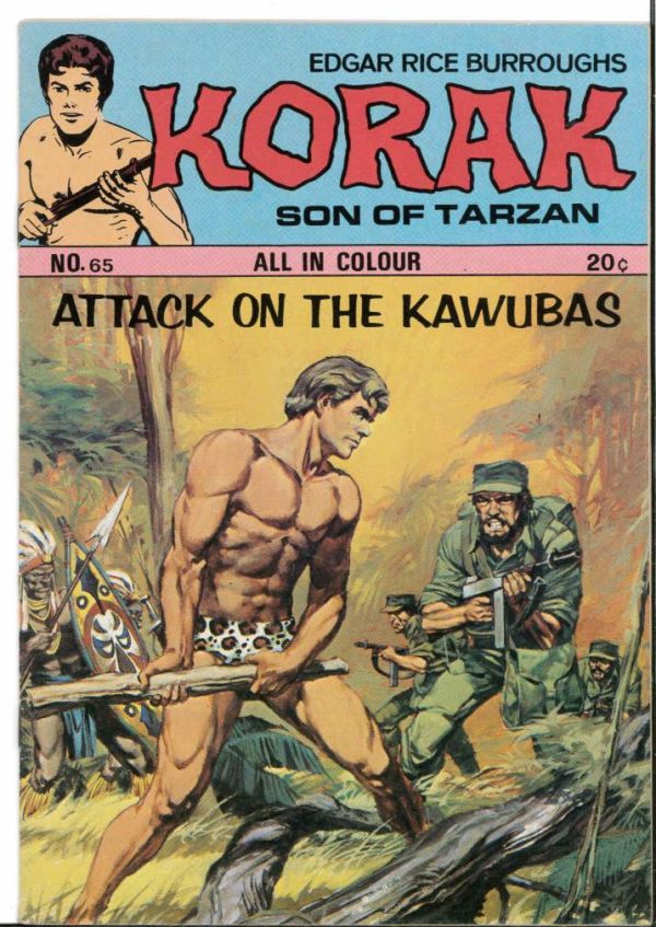 KORAK SON OF TARZAN (UK) #65: NM