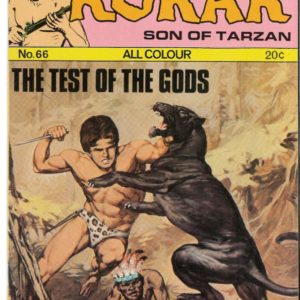 KORAK SON OF TARZAN (UK) #66: NM
