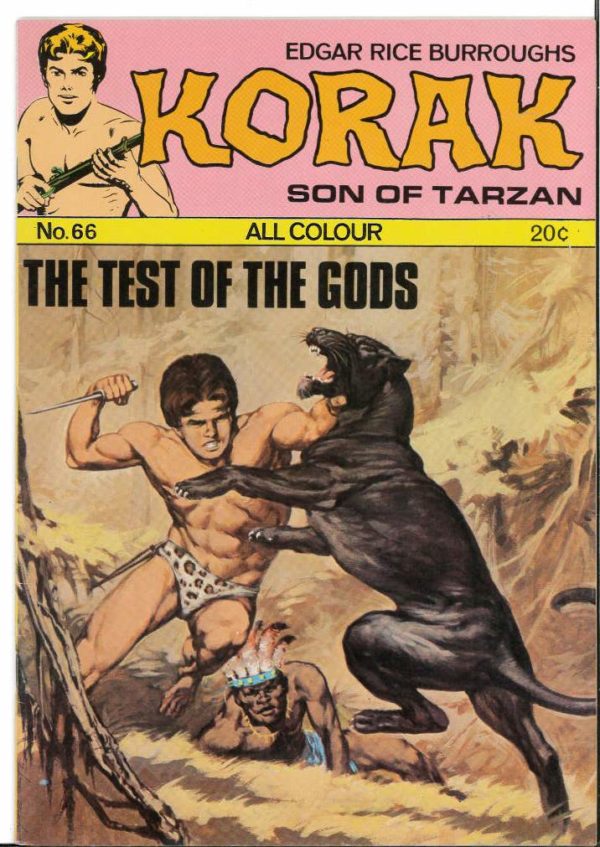 KORAK SON OF TARZAN (UK) #66: NM