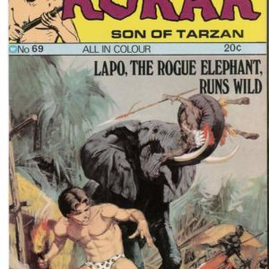 KORAK SON OF TARZAN (UK) #69: NM