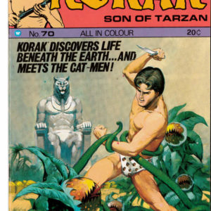 KORAK SON OF TARZAN (UK) #70: NM