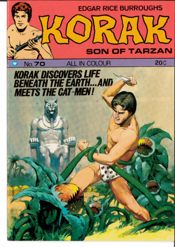 KORAK SON OF TARZAN (UK) #70: NM