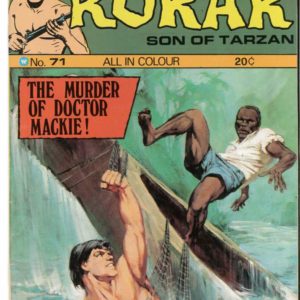 KORAK SON OF TARZAN (UK) #71: NM
