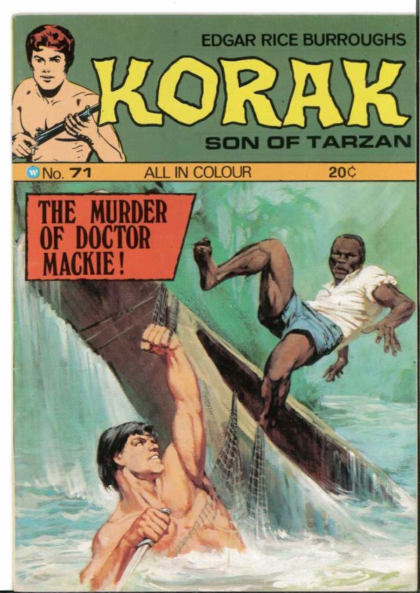 KORAK SON OF TARZAN (UK) #71: NM