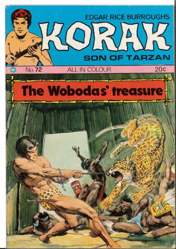 KORAK SON OF TARZAN (UK) #72: NM