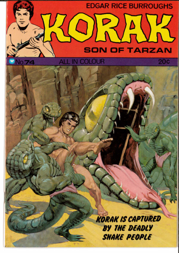 KORAK SON OF TARZAN (UK) #74: NM