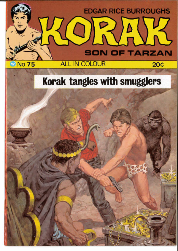 KORAK SON OF TARZAN (UK) #75: NM