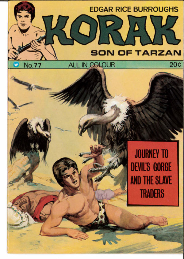 KORAK SON OF TARZAN (UK) #77: NM