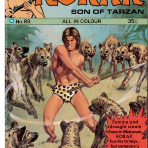 KORAK SON OF TARZAN (UK) #80: NM