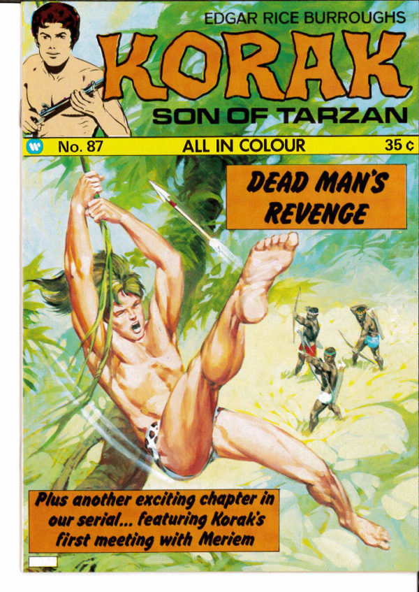 KORAK SON OF TARZAN (UK) #87