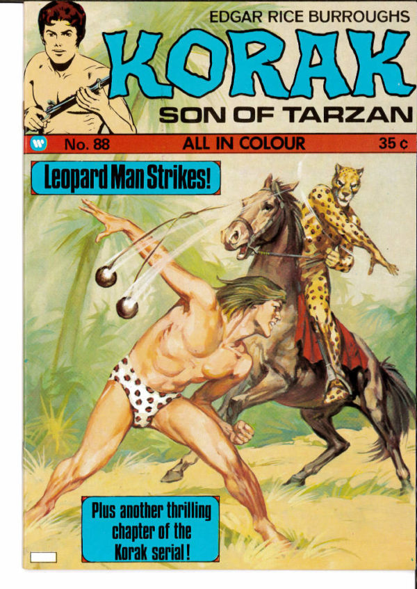 KORAK SON OF TARZAN (UK) #88