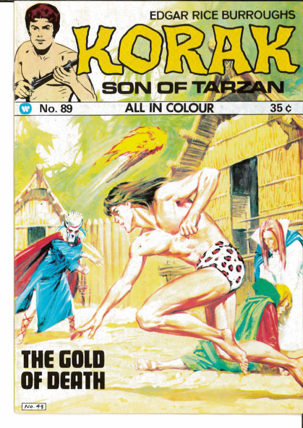 KORAK SON OF TARZAN (UK) #89