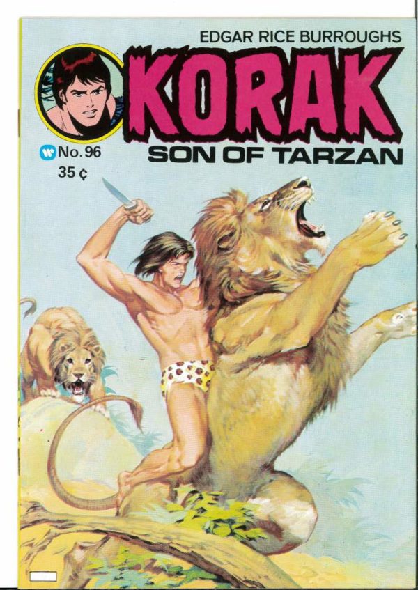 KORAK SON OF TARZAN (UK) #96