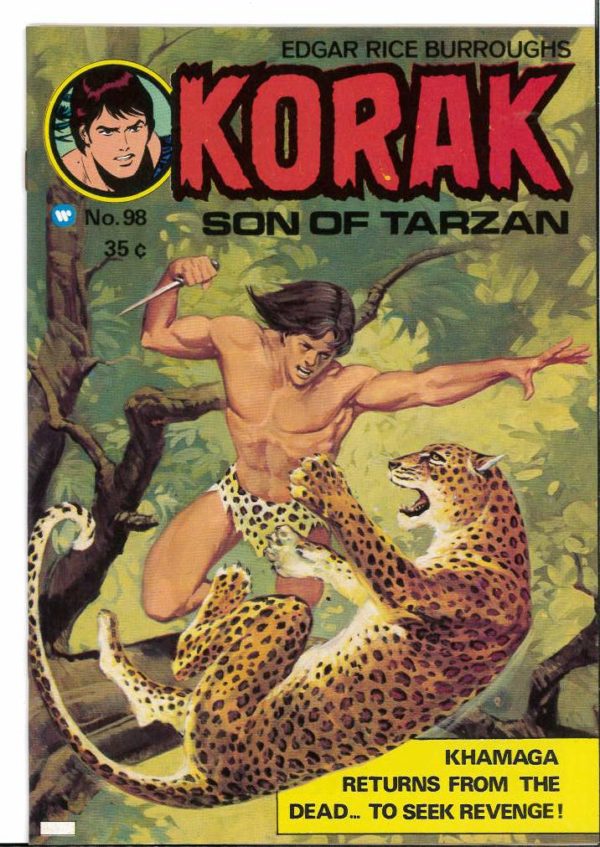 KORAK SON OF TARZAN (UK) #98