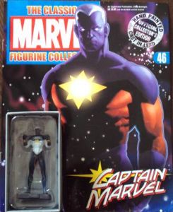 CLASSIC MARVEL FIGURINE COLLECTION MAGAZINE #46: Variant Captain Marvel
