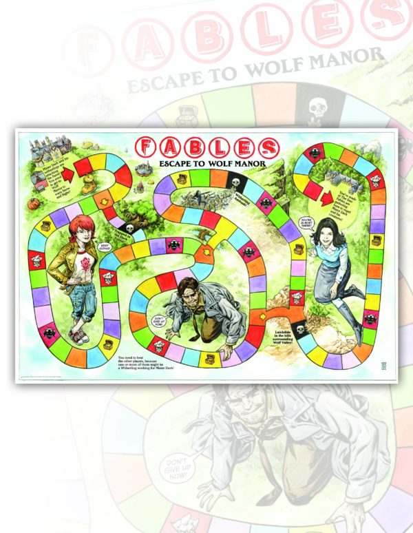 FABLES POSTER #100: Poster Gameboard