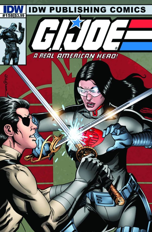 G.I. JOE: A REAL AMERICAN HERO (VARIANT EDITION) #158: Larry Hama sketch cover