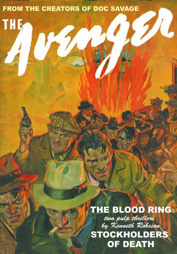 AVENGER DOUBLE NOVEL #4: The Blood Ring/Stockholders in Death