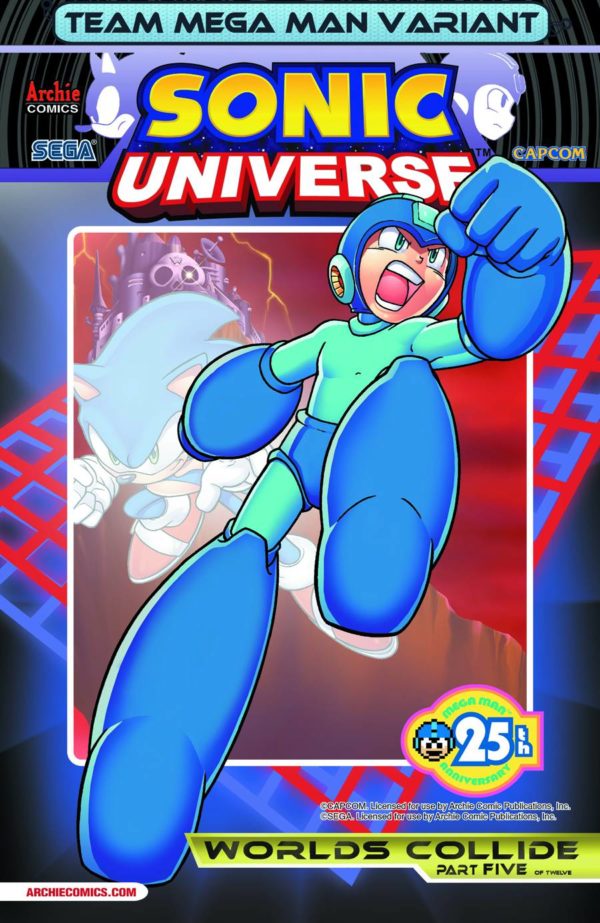 SONIC UNIVERSE #52: #52 Team Mega Man cover