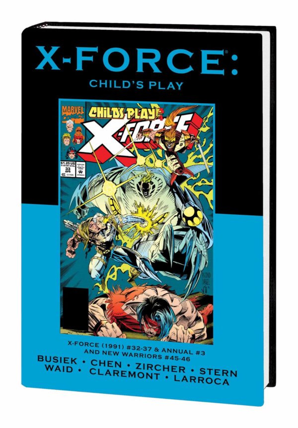 X-FORCE PREMIERE (HC: 1991-2002 SERIES) #100: Child’s Play Comic cover Premiere Hardcover edition