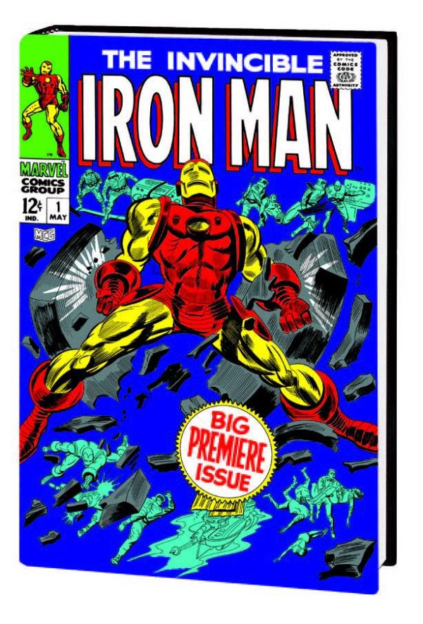 INVINCIBLE IRON MAN OMNIBUS (HC) #9002: Gene Colan Direct Market cover (2010 edition)