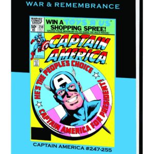CAPTAIN AMERICA TP: WAR & REMEMBRANCE PREMIERE (HC #57: Comic art cover
