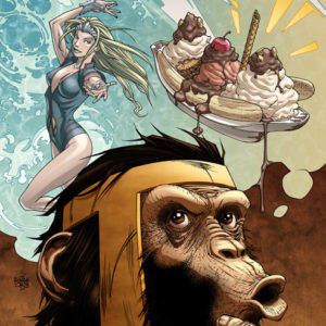 INCREDIBLE HERCULES (VARIANT COVER) #121: Monkey cover