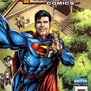 ACTION COMICS (2011-2016 SERIES: VARIANT EDITION) #34: DCU Selfie cover
