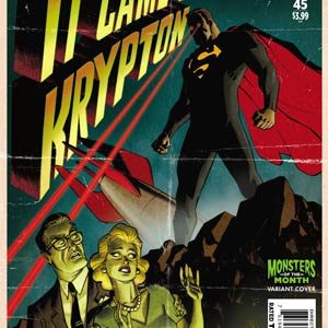ACTION COMICS (2011-2016 SERIES: VARIANT EDITION) #45: Dave Johnson Monsters cover