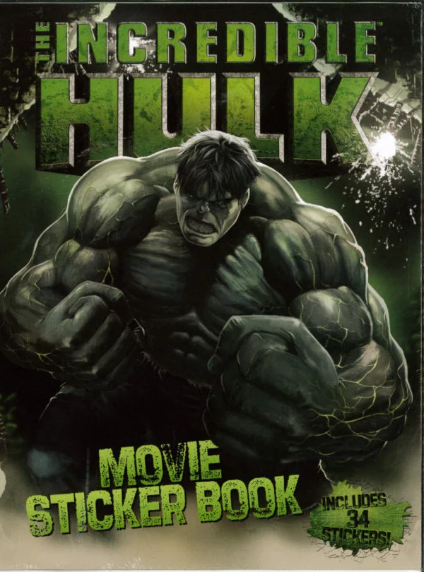 INCREDIBLE HULK STICKER BOOK