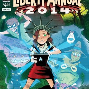 LIBERTY ANNUAL: A CBLDF BENEFIT BOOK #2014: #2014 Derek Charm cover C
