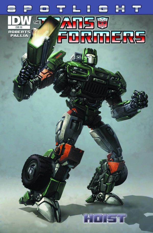 TRANSFORMERS SPOTLIGHT (VARIANT COVER) #31: Hoist (Clayton Crain cover)