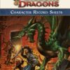 DUNGEONS AND DRAGONS 4TH EDITION #21721: Character Record Sheets – NM – 217217400